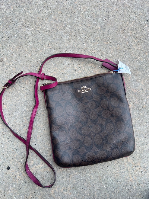 Vist Large View of Product Image Which is Used Coach Small Leather Handbag