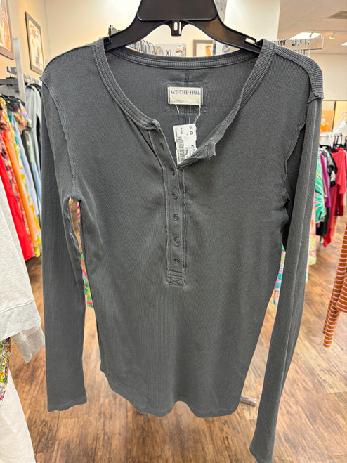 Vist Large View of Product Image Which is Used Free People Long Sleeve Top L-12/14