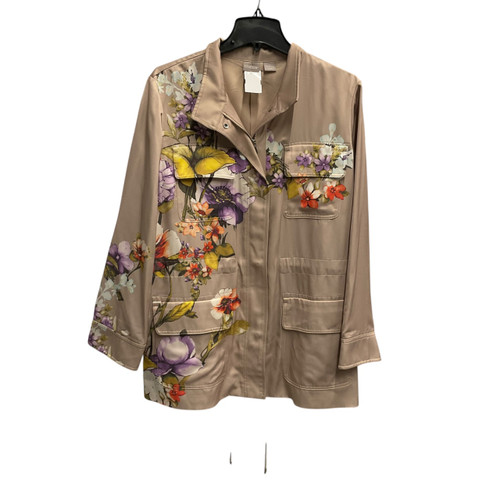 Vist Large View of Product Image Which is Used Chico's Long Light Jacket XL-16