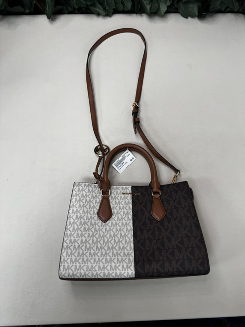 Vist Large View of Product Image Which is Used Michael Kors Large Leather Handbag