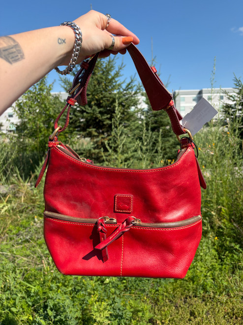 Vist Large View of Product Image Which is Used Dooney & Bourke Large Leather Handbag
