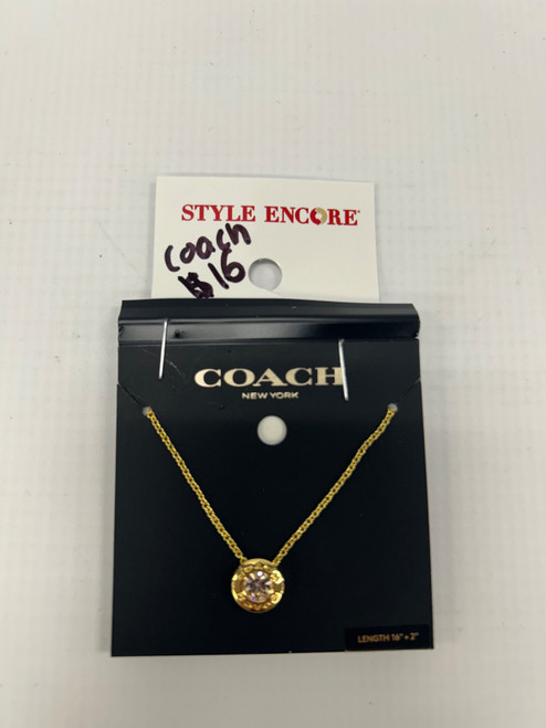 Vist Large View of Product Image Which is Used Coach Necklace