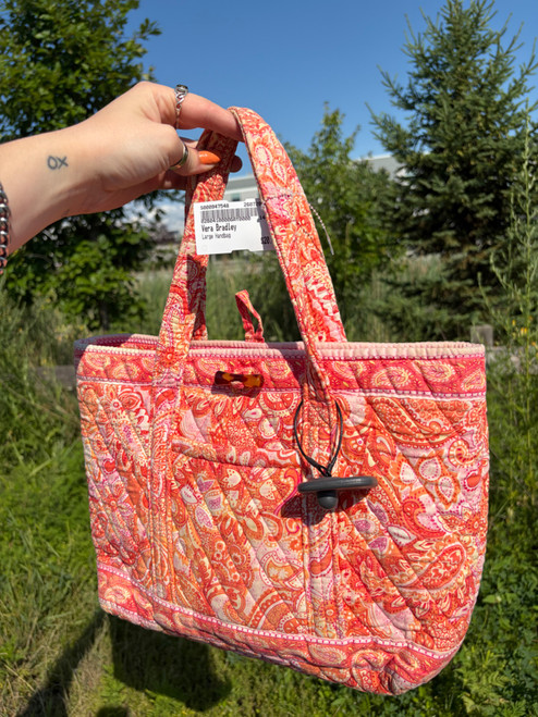 Vist Large View of Product Image Which is Used Vera Bradley Large Handbag