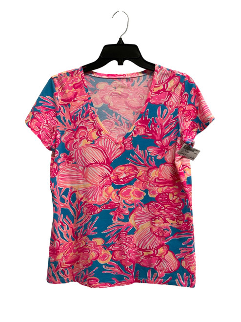 Vist Large View of Product Image Which is Used Lilly Pulitzer T-Shirt M-8/10