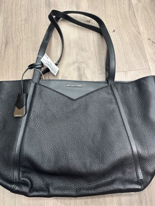 Vist Large View of Product Image Which is Used Michael Michael Kors Large Leather Handbag