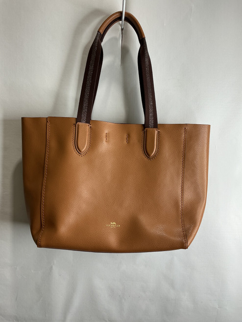 Vist Large View of Product Image Which is Used Coach Large Leather Handbag
