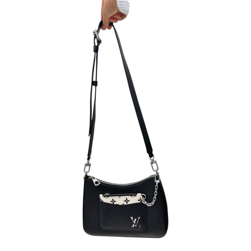 Vist Large View of Product Image Which is Used Louis Vuitton Marelle in Black Epi Leather 