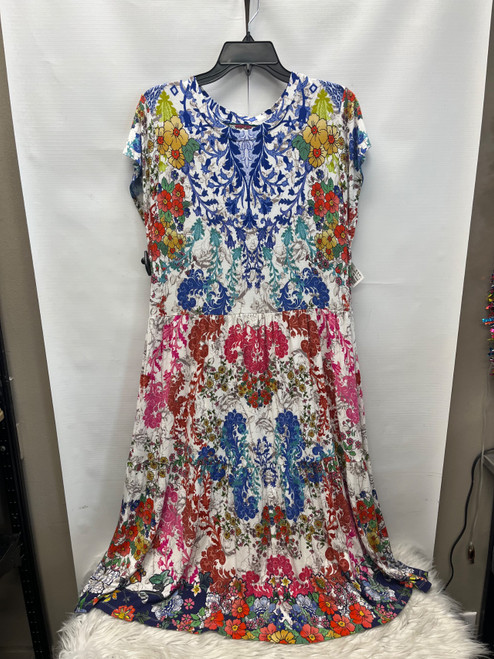 Vist Large View of Product Image Which is Used Johnny Was Short Dress F XL-16