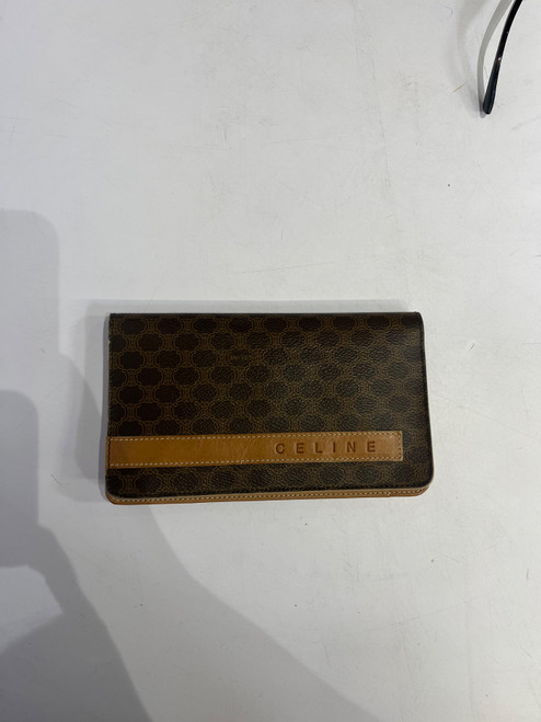 Vist Large View of Product Image Which is Used Celine Leather Wallet