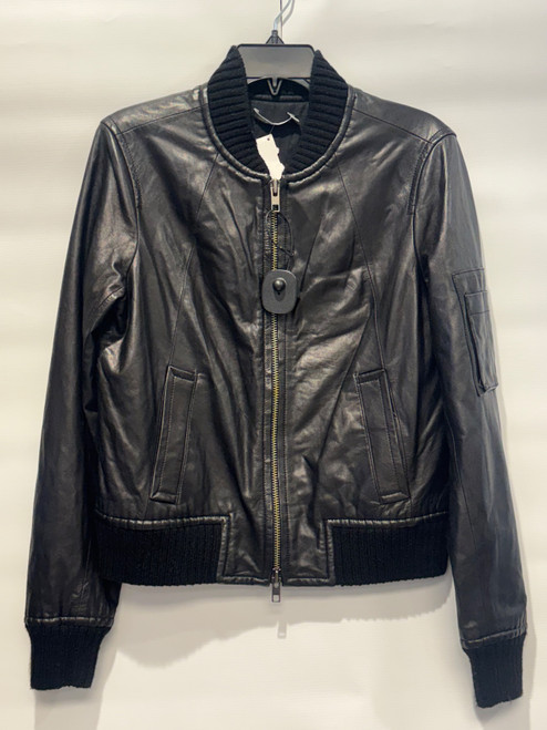 Vist Large View of Product Image Which is Used Unbranded Leather Jacket S-4/6
