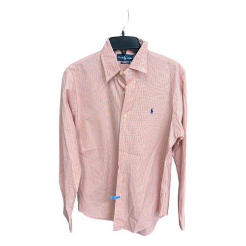 Vist Large View of Product Image Which is Used Polo Ralph Lauren Mens Long Sleeve Top M/15-15.5