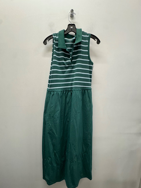 Vist Large View of Product Image Which is Used  Green Talbots Long Dress B M-8/10