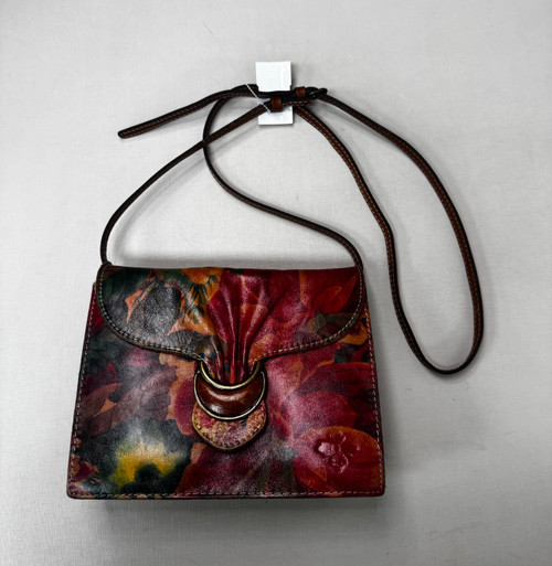 Vist Large View of Product Image Which is Used Patricia Nash Large Leather Handbag