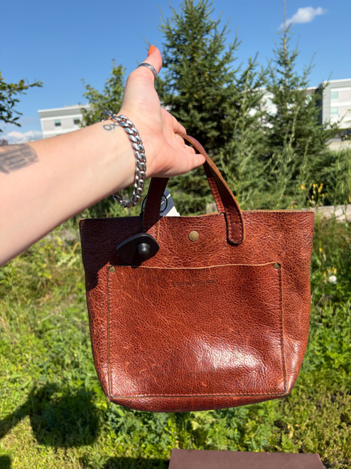 Vist Large View of Product Image Which is Used Small Portland Leather Handbag