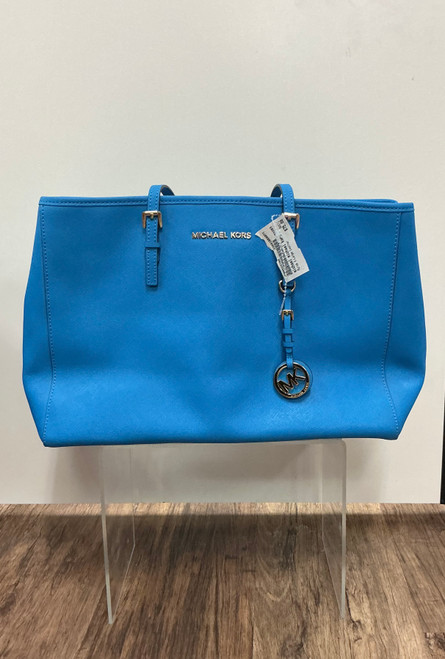 Vist Large View of Product Image Which is Used Michael Kors Xlarge Leather Handbag