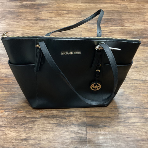 Vist Large View of Product Image Which is Used Michael Michael Kors Large Leather Handbag