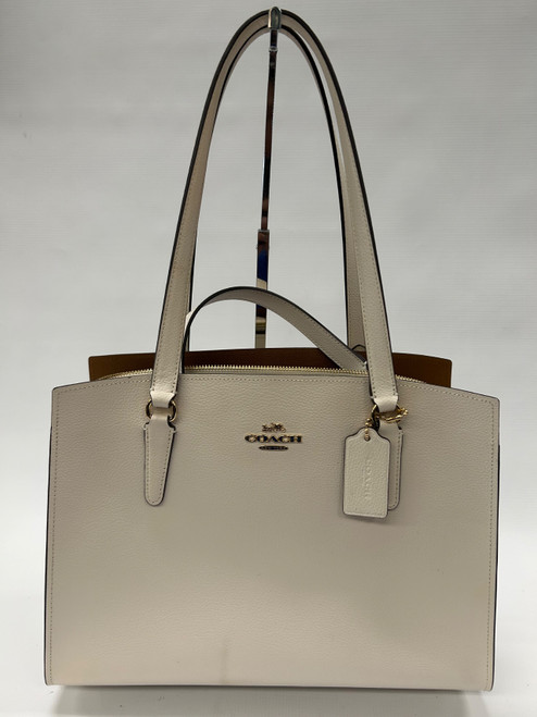 Vist Large View of Product Image Which is Used Coach Large Leather Handbag
