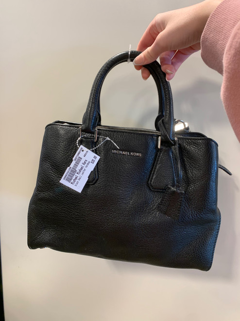 Vist Large View of Product Image Which is Used Michael Michael Kors Small Leather Handbag