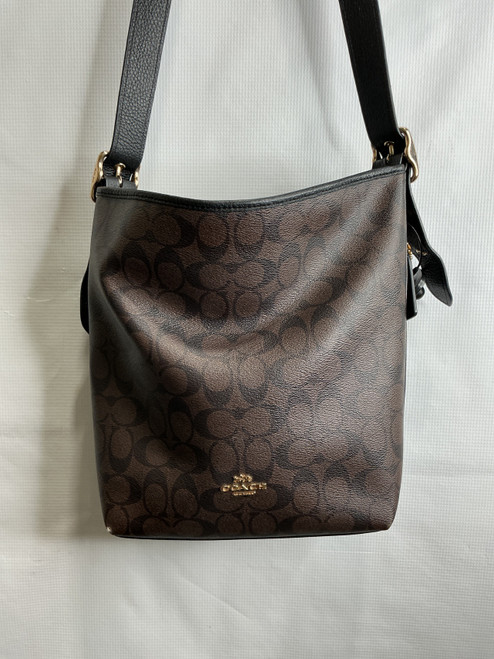 Vist Large View of Product Image Which is Used Coach Large Leather Handbag