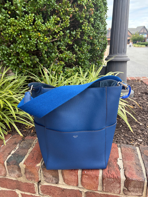 Vist Large View of Product Image Which is Used Celine Small Leather Handbag