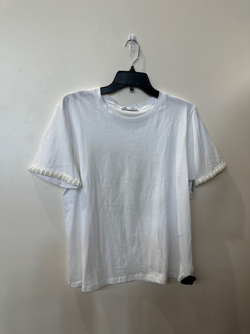 Vist Large View of Product Image Which is Used Zara Short Sleeve Top L-12/14