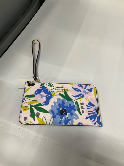Vist Large View of Product Image Which is Used Kate Spade New York Leather Wristlet