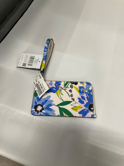 Vist Large View of Product Image Which is Used Kate Spade New York Leather Wristlet