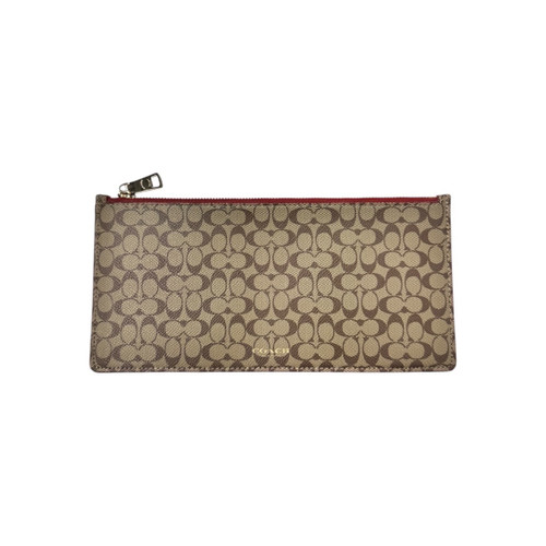 Vist Large View of Product Image Which is Used Coach Leather Wallet
