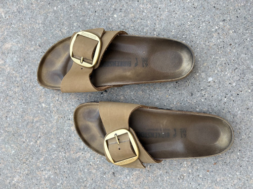 Vist Large View of Product Image Which is Used Birkenstock Sandals 10
