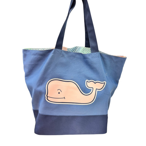 Vist Large View of Product Image Which is Used Vineyard Vines Xlarge Beach Tote