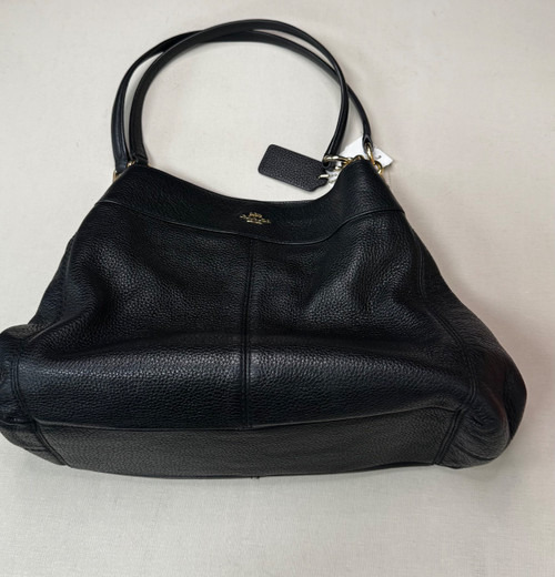 Vist Large View of Product Image Which is Used Coach Large Leather Handbag