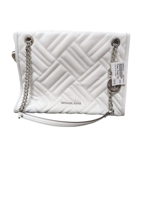 Vist Large View of Product Image Which is Used Michael Michael Kors Large Leather Handbag