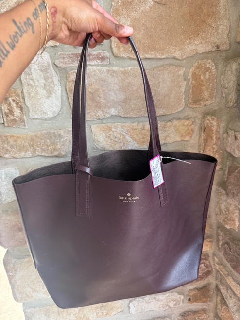 Vist Large View of Product Image Which is Used Kate Spade Large Leather Handbag