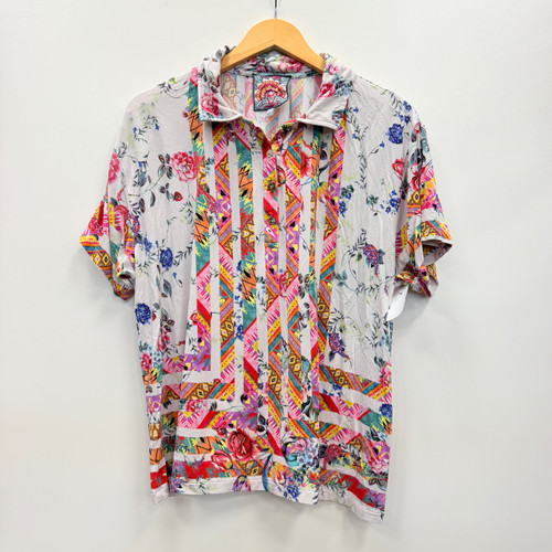 Vist Large View of Product Image Which is Used Johnny Was Short Sleeve Top L-12/14