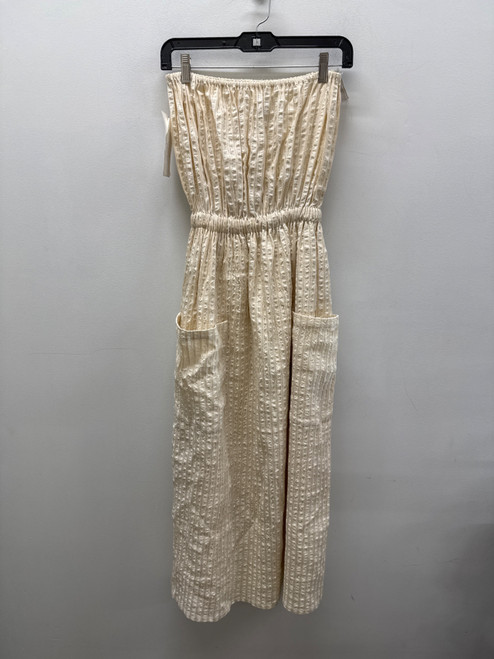 Vist Large View of Product Image Which is Used NWT Cream Urbanovitch Long Dress B S-4/6