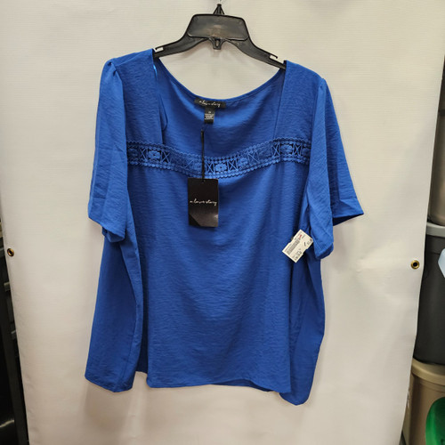 Vist Large View of Product Image Which is NWT Unbranded Short Sleeve Top 2X-20