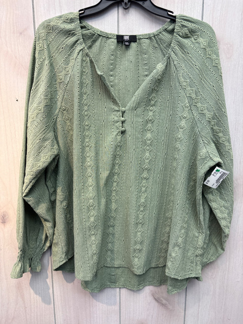 Vist Large View of Product Image Which is Used Frye Long Sleeve Top XXL-20