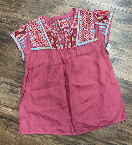 Vist Large View of Product Image Which is Used Johnny Was Short Sleeve Top S-4/6