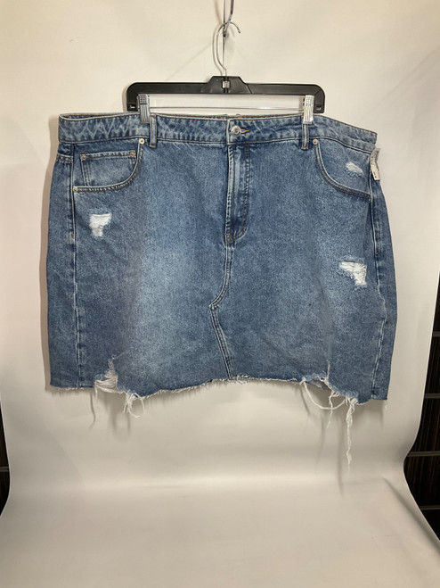 Vist Large View of Product Image Which is Used Eloquii Short Skirt 3X 22/36