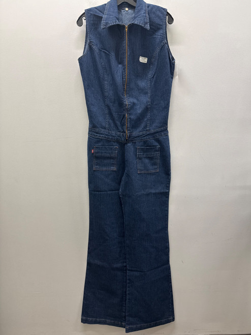 Vist Large View of Product Image Which is Used Mode Rima Denim Romper XL-16