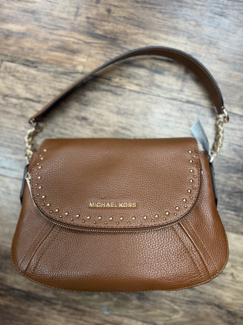 Vist Large View of Product Image Which is Used Michael Michael Kors Large Leather Handbag