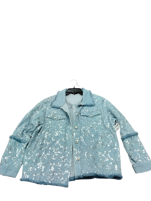 Vist Large View of Product Image Which is Used Miss Me Denim Jacket S-4/6