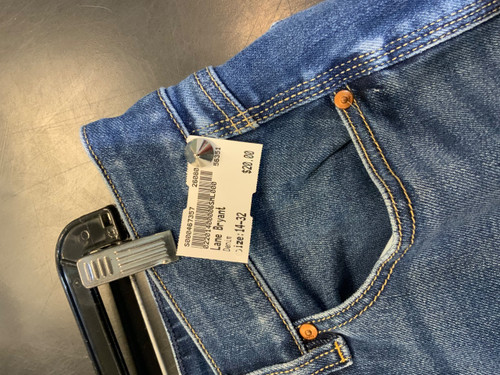 Vist Large View of Product Image Which is Used Lane Bryant Denim 14-32