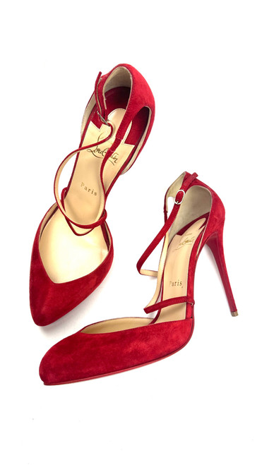 Vist Large View of Product Image Which is Used Christian Louboutin High Heels 9.5