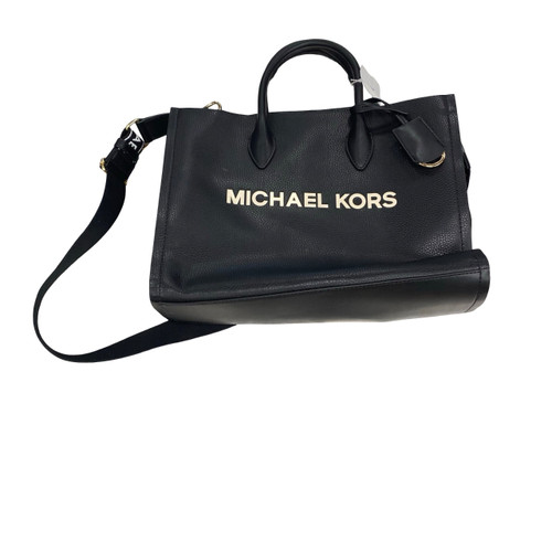 Vist Large View of Product Image Which is Used Michael Michael Kors Large Leather Handbag