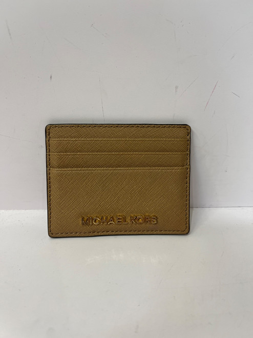 Vist Large View of Product Image Which is Used Michael Michael Kors Leather Wallet