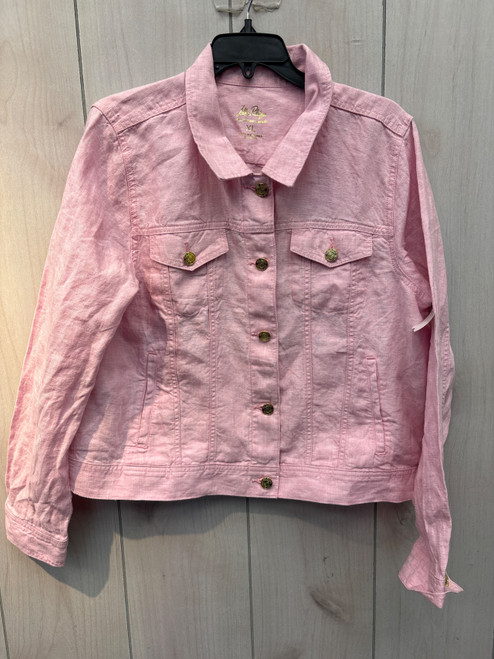 Vist Large View of Product Image Which is Used Lilly Pulitzer Short Light Jacket XL-16