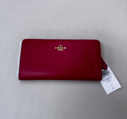 Vist Large View of Product Image Which is Used Coach Leather Wallet