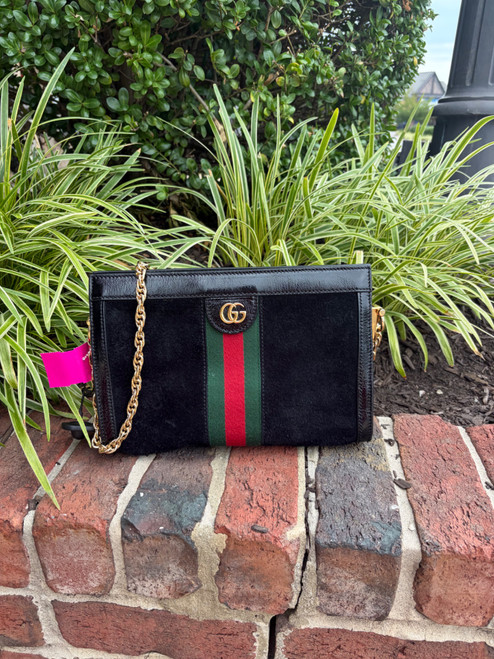 Vist Large View of Product Image Which is Used Gucci Small Leather Handbag