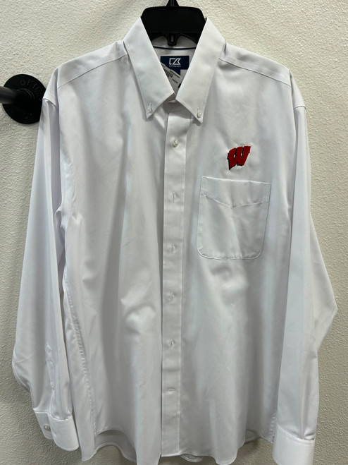 Vist Large View of Product Image Which is Used Cutter & Buck Mens Long Sleeve Top L/16-16.5
